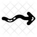پیش‌نمایش فایل zigzag-right-2914004 از پک پیکان ها