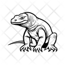 پیش‌نمایش فایل komodo-dragon-12196047 از پک حیوان