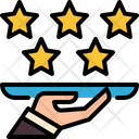 پیش‌نمایش فایل rating-star-4573882 از پک تحویل غذا