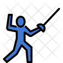 پیش‌نمایش فایل fencing-4586701 از پک پیکتوگرام ورزش