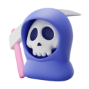 پیش‌نمایش فایل reaper-4228363 از پک هالووین