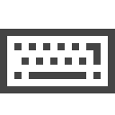 پیش‌نمایش فایل keyboard-168 از پک عناصر رابط کاربری