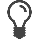 پیش‌نمایش فایل lightbulb-48 از پک عناصر رابط کاربری