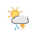 پیش‌نمایش فایل drizzle-19 از پک آیکون های آب و هوا روز