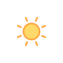 پیش‌نمایش فایل sun-631 از پک آیکون های آب و هوا روز
