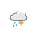 پیش‌نمایش فایل drizzle-24 از پک آیکون های زمان شب آب و هوا