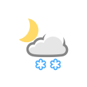 پیش‌نمایش فایل snow-418 از پک آیکون های زمان شب آب و هوا
