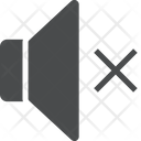 پیش‌نمایش فایل volume-off-7 از پک آیکن گلیف iOS Edge