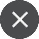 پیش‌نمایش فایل x-circle از پک آیکن گلیف iOS Edge