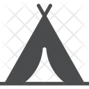 پیش‌نمایش فایل teepee-tent از پک آیکن گلیف iOS Edge