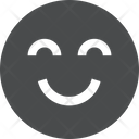 پیش‌نمایش فایل smiley-face-2 از پک آیکن گلیف iOS Edge
