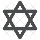 پیش‌نمایش فایل star-of-david-5 از پک آیکن گلیف iOS Edge