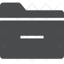 پیش‌نمایش فایل remove-folder-75 از پک آیکن گلیف iOS Edge