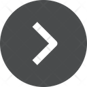 پیش‌نمایش فایل right-chevron-circle از پک آیکن گلیف iOS Edge