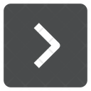 پیش‌نمایش فایل right-chevron-square از پک آیکن گلیف iOS Edge