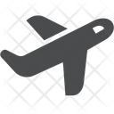 پیش‌نمایش فایل plane-388 از پک آیکن گلیف iOS Edge