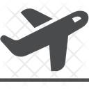 پیش‌نمایش فایل plane-departing-1 از پک آیکن گلیف iOS Edge