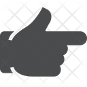 پیش‌نمایش فایل pointer-finger از پک آیکن گلیف iOS Edge