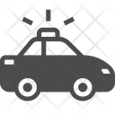 پیش‌نمایش فایل police-car-77 از پک آیکن گلیف iOS Edge