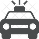 پیش‌نمایش فایل police-car-78 از پک آیکن گلیف iOS Edge