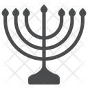 پیش‌نمایش فایل menorah-9 از پک آیکن گلیف iOS Edge