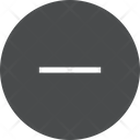 پیش‌نمایش فایل minus-circle از پک آیکن گلیف iOS Edge