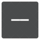 پیش‌نمایش فایل minus-square از پک آیکن گلیف iOS Edge