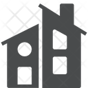 پیش‌نمایش فایل modern-house-18 از پک آیکن گلیف iOS Edge
