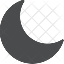پیش‌نمایش فایل moon-934 از پک آیکن گلیف iOS Edge