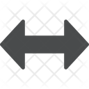 پیش‌نمایش فایل large-horizontal-arrows از پک آیکن گلیف iOS Edge