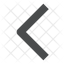 پیش‌نمایش فایل left-chevron-1 از پک آیکن گلیف iOS Edge