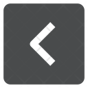 پیش‌نمایش فایل left-chevron-square از پک آیکن گلیف iOS Edge