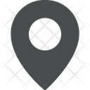 پیش‌نمایش فایل location-pin-644 از پک آیکن گلیف iOS Edge