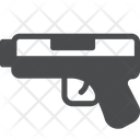 پیش‌نمایش فایل gun-209 از پک آیکن گلیف iOS Edge