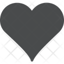 پیش‌نمایش فایل heart-1970 از پک آیکن گلیف iOS Edge