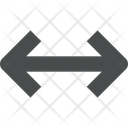 پیش‌نمایش فایل horizontal-arrows از پک آیکن گلیف iOS Edge