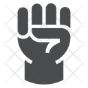 پیش‌نمایش فایل freedom-fist از پک آیکن گلیف iOS Edge