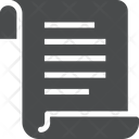 پیش‌نمایش فایل document-scroll-1 از پک آیکن گلیف iOS Edge