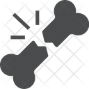 پیش‌نمایش فایل broken-bone-25 از پک آیکن گلیف iOS Edge