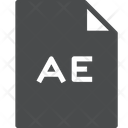 پیش‌نمایش فایل ae-file-2 از پک آیکن گلیف iOS Edge