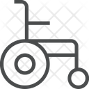 پیش‌نمایش فایل wheelchair-202 از پک آیکن خطی iOS Edge