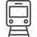 پیش‌نمایش فایل train-653 از پک آیکن خطی iOS Edge