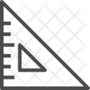 پیش‌نمایش فایل triangle-ruler-9 از پک آیکن خطی iOS Edge