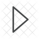 پیش‌نمایش فایل right-carrot-1 از پک آیکن خطی iOS Edge