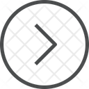 پیش‌نمایش فایل right-chevron-circle-1 از پک آیکن خطی iOS Edge