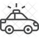 پیش‌نمایش فایل police-car-79 از پک آیکن خطی iOS Edge