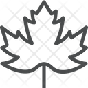 پیش‌نمایش فایل maple-leaf-53 از پک آیکن خطی iOS Edge