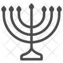 پیش‌نمایش فایل menorah-10 از پک آیکن خطی iOS Edge
