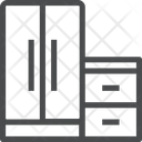 پیش‌نمایش فایل kitchen-362 از پک آیکن خطی iOS Edge