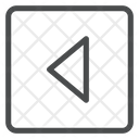 پیش‌نمایش فایل left-carrot-square-1 از پک آیکن خطی iOS Edge